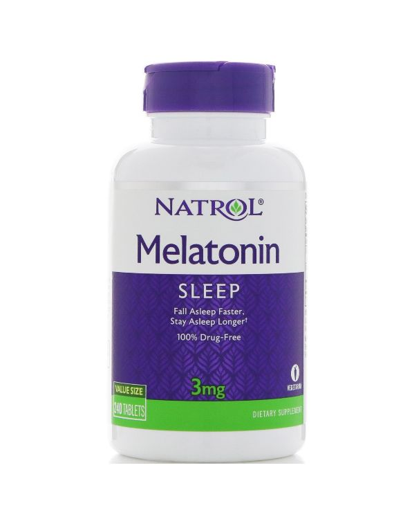 Melatonina 3mg 240 tabletas Natrol