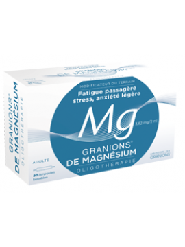Oligoelemento Magnesio 30 ampollas Granions