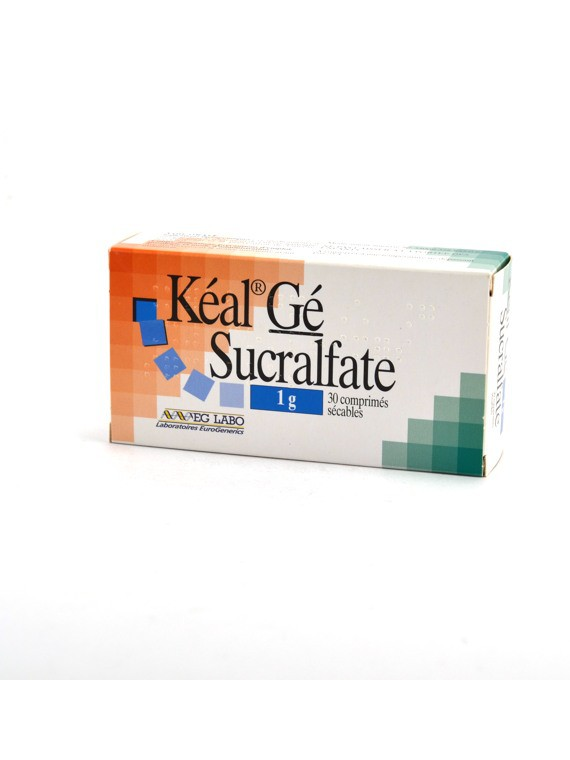 Keal Ge Sucralfato 30 comprimidos  1G Eg Labo